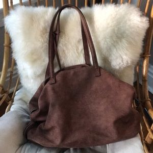 Free People oversized brown bag